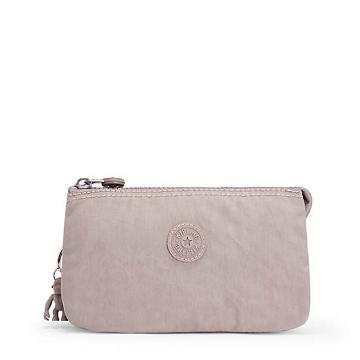 Kipling Creativity Large Fashion Pouch Bags Grey Gris | CA 2078MQ